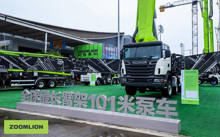 長沙展完美收官！中聯(lián)重科高能“小綠奇跡軍團”獲52億元訂單