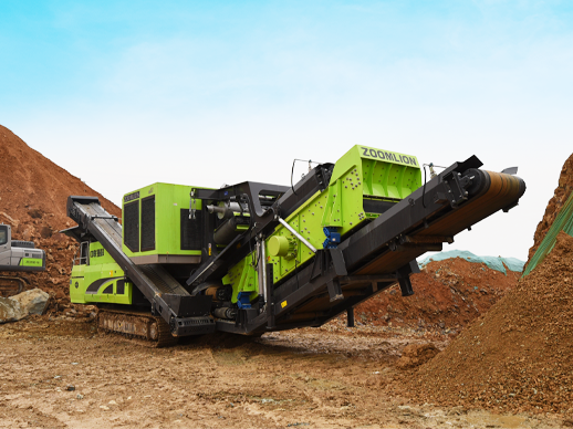 移動(dòng)破碎篩分站